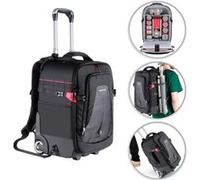 Neewer - Valise à roulettes 2 en 1 pour appareil photo - Durable et imperméable - (compartiment rembourré anti-choc et détachable, barre de traction cachée) Noir