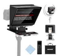 NEEWER X1 Pro II Teleprompter 9" en Métal avec Télécommande RT113/Application, Plaque Montage Rapide en 1s Type Arca, Support Magnétique pour Téléphone Compatible avec iPhone Android, sans Assemblage