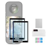 NEEWER X4/X5 Lot de 2 accessoires de protection d'écran compatibles avec Insta 360 X5 Insta360 X4, 9H HD, film de protection d'écran tactile anti-rayures en verre trempé, CA146