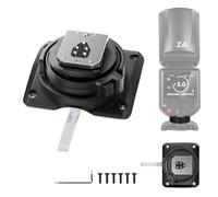 NEEWER Z2-C Support griffe flash remplacement, compatible uniquement avec Canon flashs à tête ronde Z2-C/Z2Pro-C/Z2II-C,adaptateur griffe flash Speedlite avec interface contact métallique améliorée