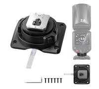 NEEWER Z2-F Support griffe porte-accessoires de remplacement,compatible uniquement avec Fujifilm flashs à tête ronde Z2-F/Z2Pro-F/Z2II-F.Adaptateur griffe porte-accessoires Speedlite&interface contact