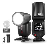 NEEWER Z2PRO-C Flash Cobra Tête Ronde TTL 2.4G Compatible avec Canon | Compatible Godox,76Ws 1/8000s HSS,UI Améliorée,Commutateur TTL/M TCM,3000mAh,600 Éclairs Pleine Puissance avec Diffuseur