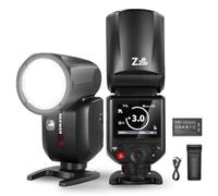 NEEWER Z2PRO-S 2.4G TTL 76Ws Flash à Tête Ronde Compatible avec Sony Caméra