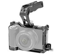NEEWER ZV-E1 Kit Cage Appareil Photo avec poignée Arri Top Serre câbles HDMI Rail OTAN, Base Type Arca Trous Fixation Arri 3/8", Filetage 1/4", Cold Shoes, Compatible avec Sony ZV-E1 DJI RS RSC, CA035