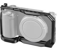 NEEWER ZV-E10 Cage de Caméra Compatible avec Sony ZV-E10, Stabilisateur de Cage Vidéo en Aluminium, Plaque QR de Type Arca Filetage 1/4", Support de Griffe Compatible avec Poignée Top SmallRig, CA003