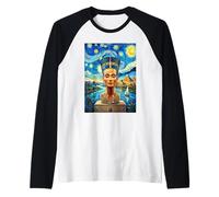 Néfertiti égyptien Manche Raglan