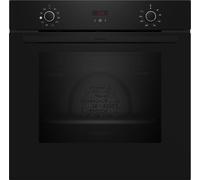 NEFF B1CVD0AK3 N30 Four encastrable avec support vapeur, écran LED, Base Steam, air chaud 3D, CircoTherm, Easy Clean, sécurité enfant, 60 x 60 cm, noir