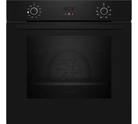 NEFF B1CVD0AK3 N30 Four encastrable avec support vapeur, écran LED, Base Steam, air chaud 3D, CircoTherm, Easy Clean, sécurité enfant, 60 x 60 cm, noir