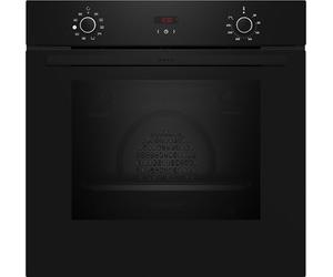 NEFF B1CVD0AK3 N30 Four encastrable avec support vapeur, écran LED, Base Steam, air chaud 3D, CircoTherm, Easy Clean, sécurité enfant, 60 x 60 cm, noir