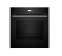 Neff N 70 B24CR71N0 four 71 L Noir, Acier inoxydable