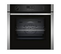 Neff Four encastrable multifonction B6ACH7AN3F 71 l 60 cm Pyrolyse + Hydrolyse Noir/Inox HIDE
