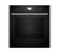 Neff CircoTerm, Slide and Hide B64CS31N0, N90, 60 x 60 cm, acier inoxydable, écran couleur et graphique Full Touch TFT 4,1", Home Connect, ouverture douce et fermeture douce