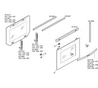 Neff - Contre Porte Vitre Interieure 438147 - Ref: 00445901