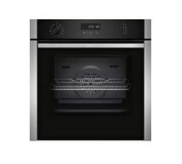 Neff Four encastrable multifonction B6ACH7AN3F 71 l 60 cm Pyrolyse + Hydrolyse Noir/Inox HIDE