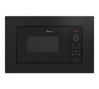 Neff HLAWG26S3 micro-onde Noir Micro-onde simple Intégré 20 L 800 W, Four à micro-ondes