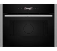 Neff C24GR3XN1 micro-onde Noir, Acier inoxydable Micro-ondes grill Intégré 36 L 1000 W