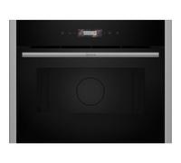 Neff C24GR3XN1 micro-onde Noir, Acier inoxydable Micro-ondes grill Intégré 36 L 1000 W