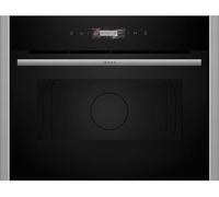 Neff C24GR3XN1 micro-onde Noir, Acier inoxydable Micro-ondes grill Intégré 36 L 1000 W