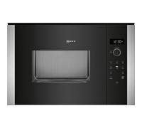 Neff N 50 HLAWD53N0 - Four micro-ondes monofonction - encastrable - 25 litres - 900 Watt - noir