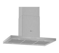 Neff N 50 I95BBE2N0 - Hotte - hotte îlot - largeur : 89.8 cm - profondeur : 60 cm - extraction et recirculation (avec kit de recirculation supplémentaire) - avec moteur interne - acier inoxydable Acie