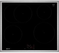 Neff N 50, Plaque de cuisson à induction, 60 cm, avecau sol, noir, avec cadre, M56SBF1L0