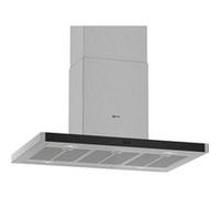 Neff N 70 I96BMP5N0 - Hotte - hotte îlot - largeur : 89.8 cm - profondeur : 60 cm - extraction et recirculation (avec kit de recirculation supplémentaire) - avec moteur interne - acier inoxydable Acie