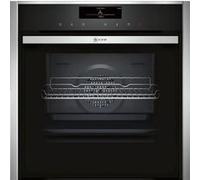 Neff N 90 B58VT68H0 - Four - avec fonction vapeur - encastrable - WiFi - niche - largeur : 56 cm - profondeur : 55 cm - hauteur : 58.5 cm - avec système auto-nettoyant - classe A - acier inoxydable Ac