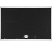 Neff N 90, Table de cuisson à induction, 80 cm, noir, Avec cadre en applique, T58STS1L0