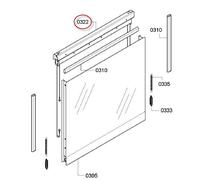 Neff - Palier De Porte Repere 0322 - Ref: 00791370