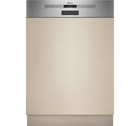 NEFF S145EAS16E, N 50 - Lave-vaisselle intelligent, partiellement intégré, 60 cm, fabriqué en Allemagne, panier à couverts, très silencieux, séchage ouvert, nettoyage puissant avec Chef 70 °C, en