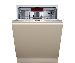 NEFF S155ECX15E, N 50, lave-vaisselle intelligent, entièrement intégré, 60 cm, fabriqué en Allemagne, tiroir à couverts, séchage ouvert, nettoyage puissant avec Chef 70 °C, panier supérieur réglable