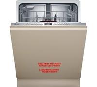 Neff S275EAX16E, N 50, Smart XXL, lave-vaisselle, entièrement intégré, 60 cm, fabriqué en Allemagne, avec panier à couverts, nettoyage puissant avec Chef 70 °C, Open Dry, RackMatic, Gap Light