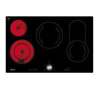 Neff T18PT16X0 plaque Noir Intégré 80 cm Céramique 4 zone(s)