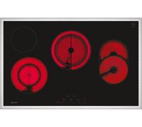 Neff T18SDH9L0 N70 Elektrokochfeld, Glaskeramik, 80 cm breit, Touch Control, 4 Kochzonen, 17 Leistungsstufen, Edelstahlrahmen