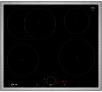 Neff T56shf1l0 Plaque Noir, Acier Inoxydable Intégré 60 Cm Plaque Ave