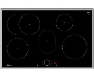 Neff, T58SHF1L0 Plaque à induction autonome avec commande Twist Touch N70 Largeur 80 cm Noir avec cadre