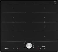 Neff, T66PTX4L0 Plaque de cuisson à induction flexible autonome avec commande Twist Pad N90, largeur 60 cm, noir avec cadre, Home Connect