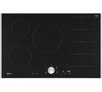 N 90 Table à induction 80 cm Noir, avec cadre T68TTV4L0 Noir G