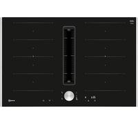 Neff V68TTX4L0 plaque Noir Intégré 80 cm Plaque avec zone à induction 4 zone(s) Hotte intégrée
