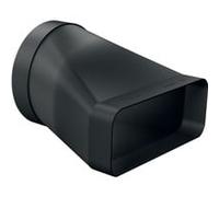 Neff Accessoire pour hotte aspirante Z861SI0 (17005360) – Adaptateur rond plat diamètre 150 mm noir