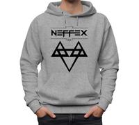 Neffex Logo Black Classic Sweat à capuche unisexe pour homme et femme, gris, S