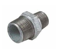 Nefit ind nr245 embout double avec filetage mâle 2 x 2 1/2 x2 galvanisé 9182450098