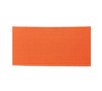 Bande élastique plate et haute, 6 mètres, 20mm, 25mm, 30mm, 40mm, 50mm de large, pour coudre des vêtements, accessoires de couture, Orange, 50mm