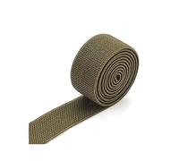 NEFLUM Bandes élastiques pour Pantalons, 5 mètres, 10-50mm, Sangle en Caoutchouc Extensible, vêtements de Bricolage, Accessoires de Couture, armée Verte, 10mm