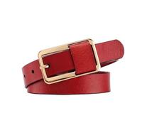 NEFLUM Ceinture en cuir pour femme, 2,3cm de large, ceinture décontractée pour jean, ceinture pour vêtements, accessoires, Gris, 105cm