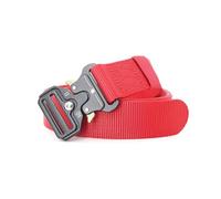 NEFLUM Ceinture tactique 3.8x125cm, ceinture tactique militaire d'extérieur à dégagement rapide, ceinture décorative décontractée, Rouge, 125x3.8cm