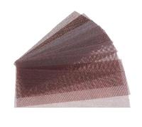 NEFLUM Disques Abrasifs En Filet, 230x93mm, Papier De Verre 9x3.6 Pouces, Boucle À Crochet, Sans Poussière, Anti-blocage, Grain 80-600 Pour Le Ponçage Et Le Polissage, 15 Pièces,80