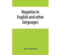 Negation In English And Other Languages