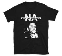 Negative Approach - Harcore Punk 80's Vintage Retro T-Shirt Mens Black Tees Unisex Shirt M