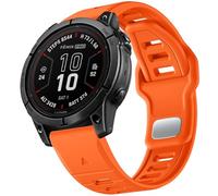 Negatta 22mm Quick Fit Bracelet Compatible avec Garmin Fenix 7/7 Pro/6/6 Pro/5/5 Plus, Forerunner 965/955/945/935/745, Approach S70 47mm/S62/S60/Epix 2 Pro 47mm, Bracelet Silicone pour Garmin Instinct